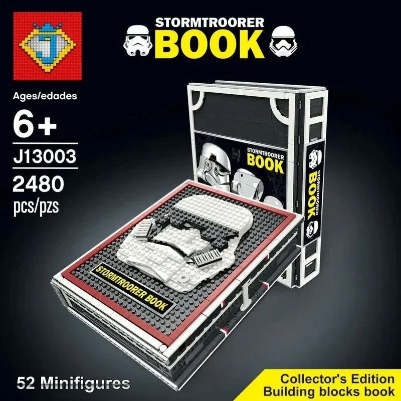 Star Wars Stormtrooper Book Bricks Toy | 2480pcs