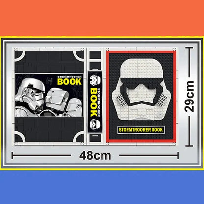 Star Wars Stormtrooper Book Bricks Toy | 2480pcs