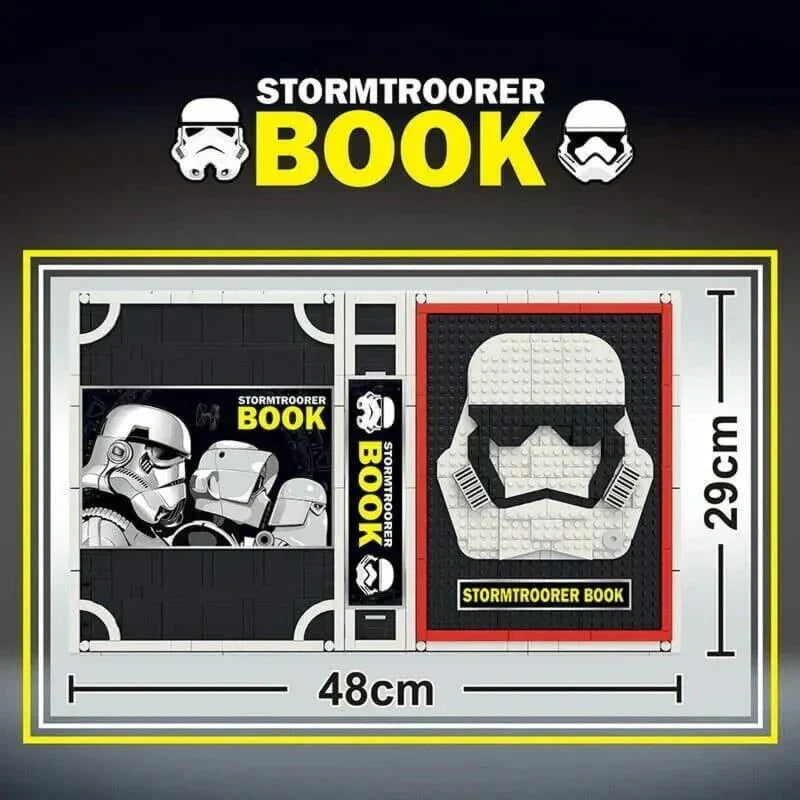 Star Wars Stormtrooper Book Bricks Toy | 2480pcs
