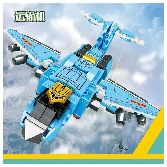 Steel Mecha Transformed Fighter Robot | 839pcs
