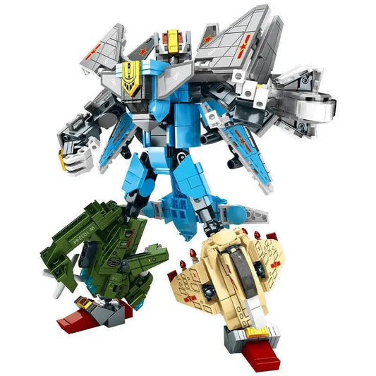 Steel Mecha Transformed Fighter Robot | 839pcs