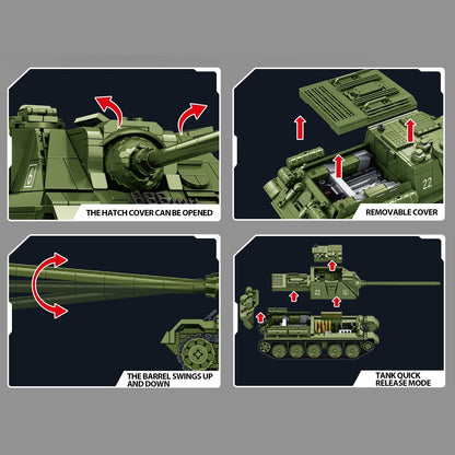 SU-100 tank