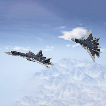 Su-57 Combat Aircraft | 1532pcs