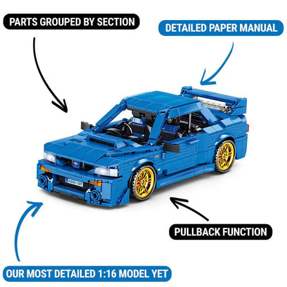 1998 WRX STI Rally Turbo Coupe | 896pcs