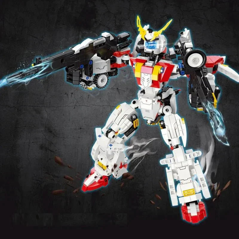 Super Deformed Flaming Meteor Mecha Robot Warrior Bricks Toy | 952pcs