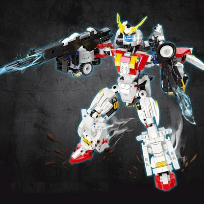 Super Deformed Flaming Meteor Mecha Robot Warrior Bricks Toy | 952pcs