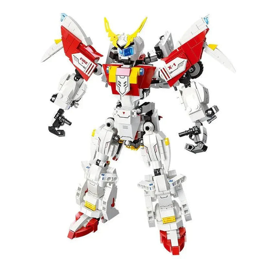 Super Deformed Flaming Meteor Mecha Robot Warrior Bricks Toy | 952pcs
