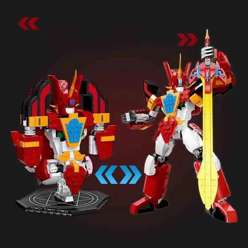 Super Hero Mecha Earth Warrior Bricks Toy