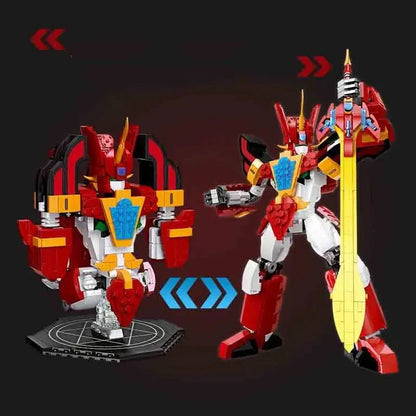 Super Hero Mecha Earth Warrior Bricks Toy