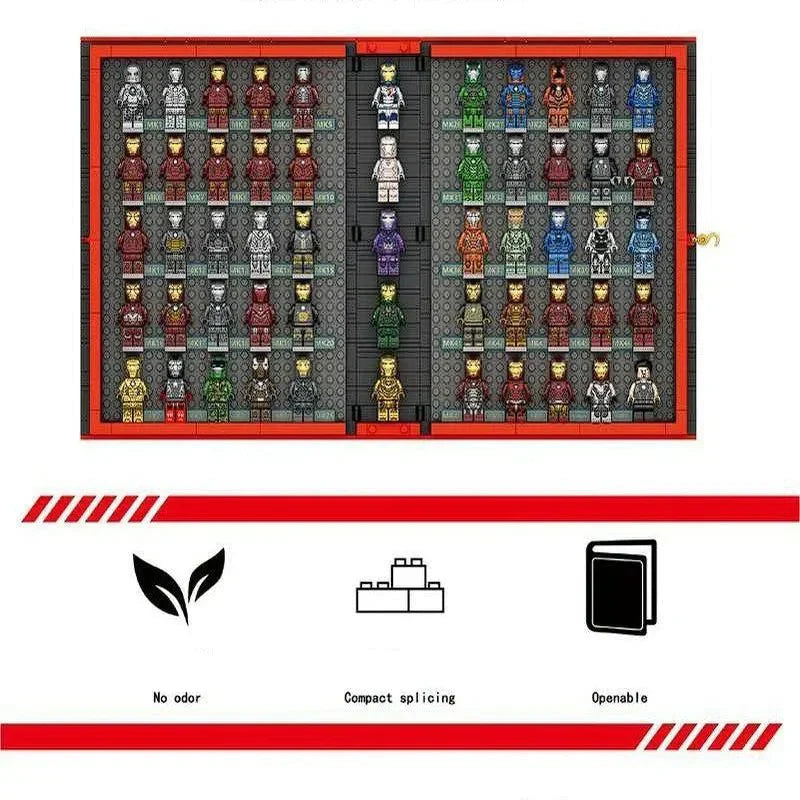 Super Hero Movie Marvel Iron Book | 2009pcs