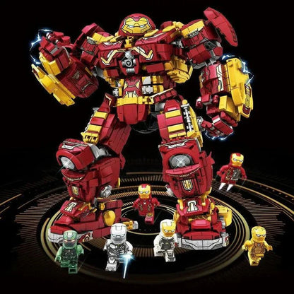 Super Heroes Marvel Iron Hero Warrior Robot Bricks Toy | 1852pcs