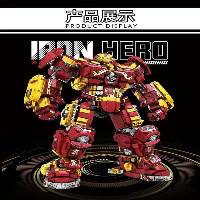 Super Heroes Marvel Iron Hero Warrior Robot Bricks Toy | 1852pcs