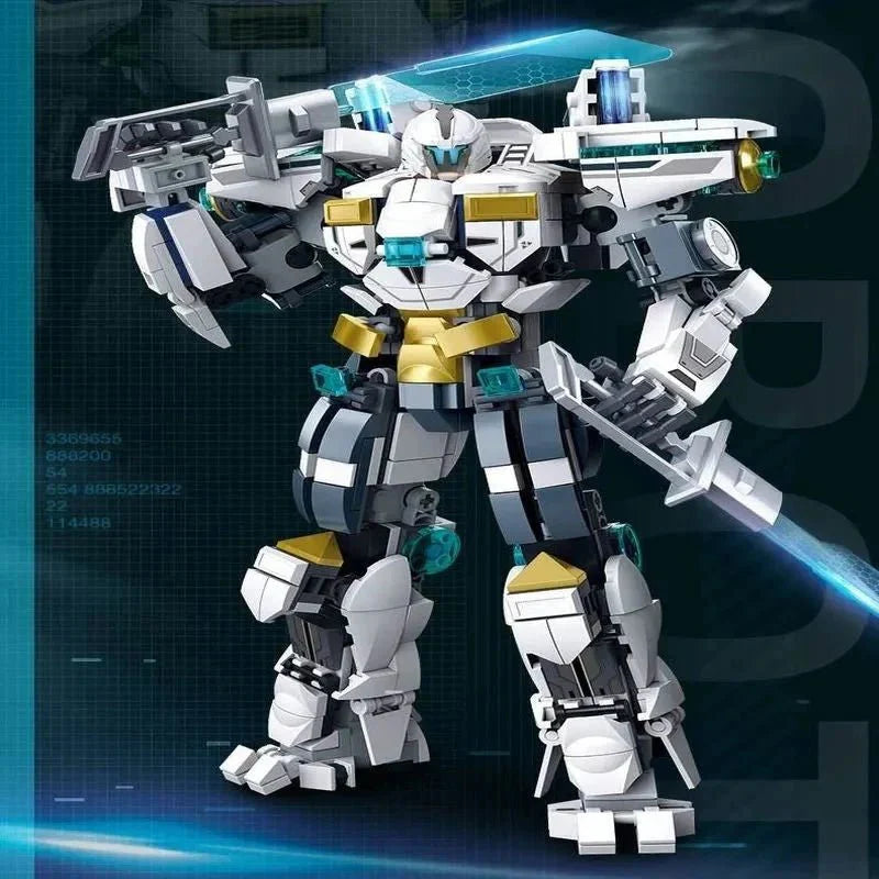 Super Transforming Mecha Robot Warrior Bricks Toy | 561pcs