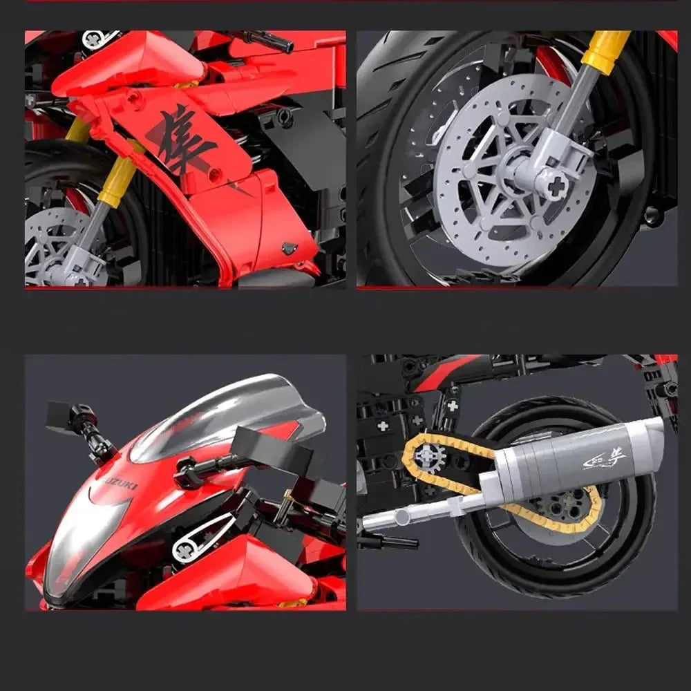 Suzuki Hayabusa | 1043pcs