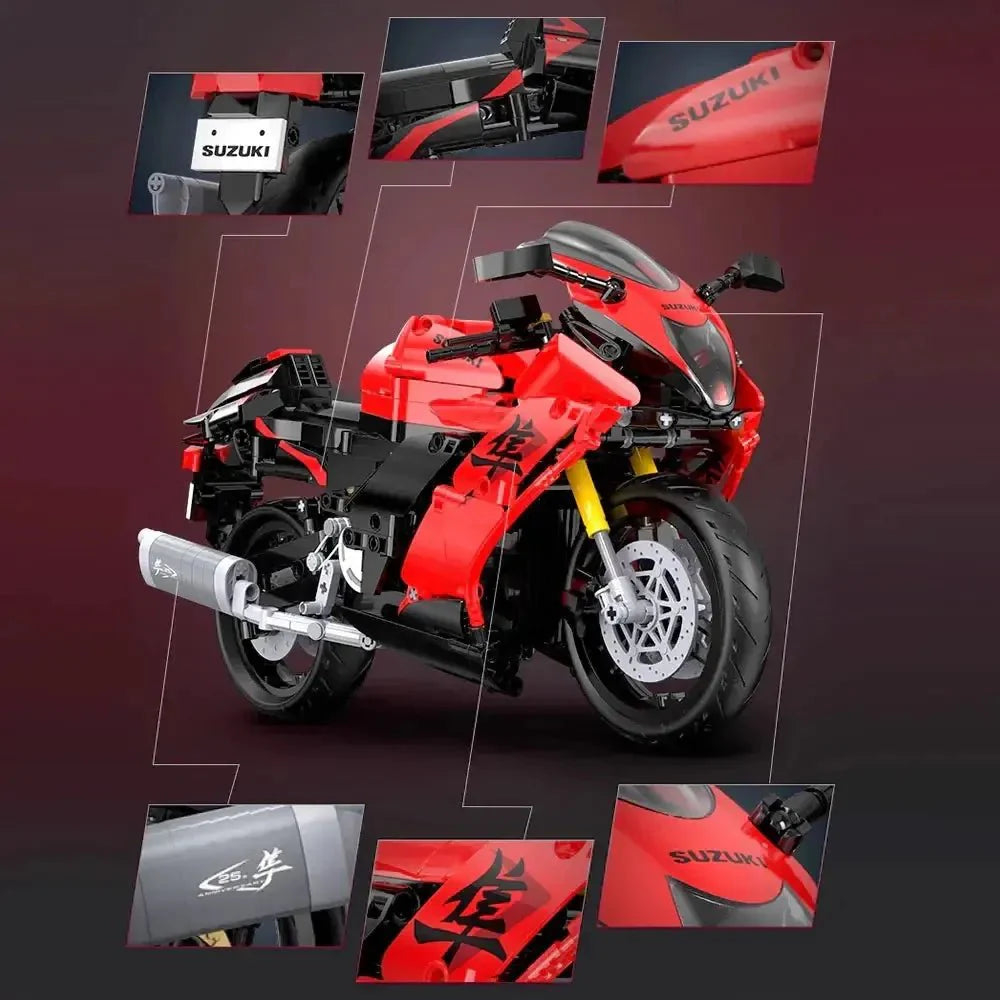 Suzuki Hayabusa | 1043pcs