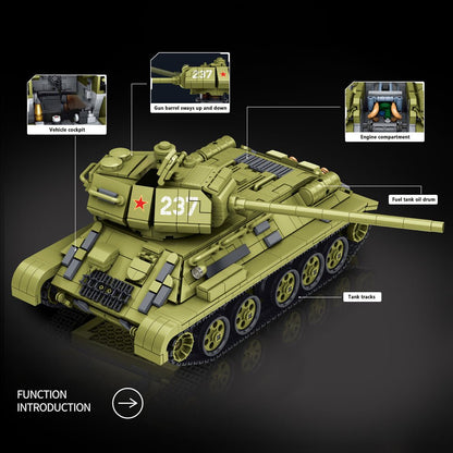 T-34 tank | 1726pcs