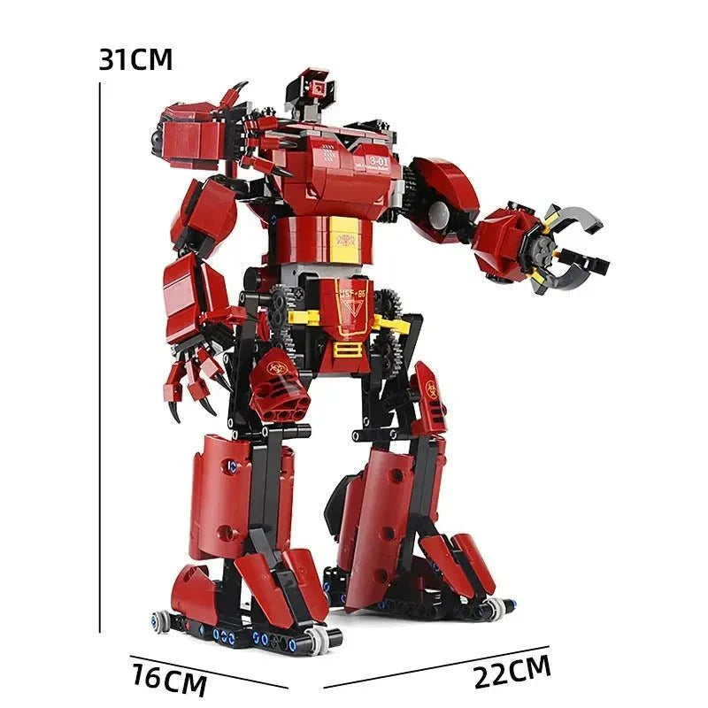 Tech RC Motorized Crimson Beast Robot Bricks Toy 15 | 038 | 636pcs
