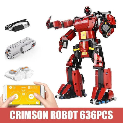 Tech RC Motorized Crimson Beast Robot Bricks Toy 15 | 038 | 636pcs