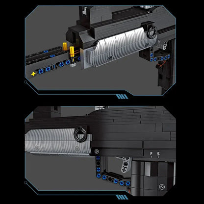 Tech UZI Sub Machine | 972pcs
