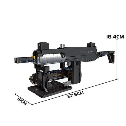 Tech UZI Sub Machine | 972pcs