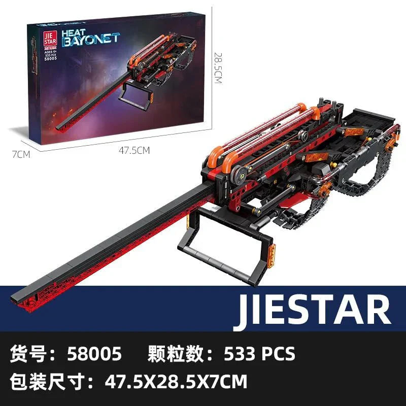 Technical Heat Bayonet | 533pcs