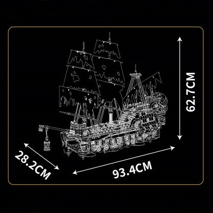 The Haunted Ship | 3768pcs