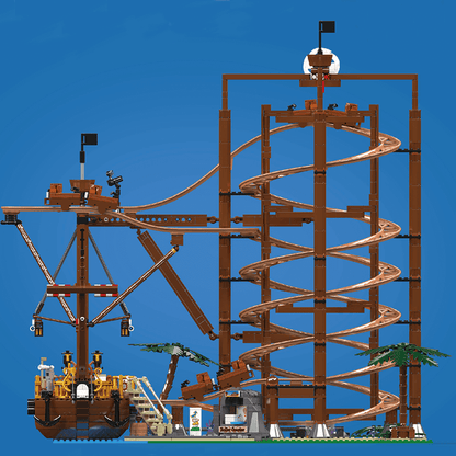 The Pirate Roller Coaster | 2173pcs