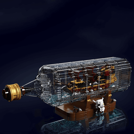 The Ultimate Ship In A Bottle | 2487pcs