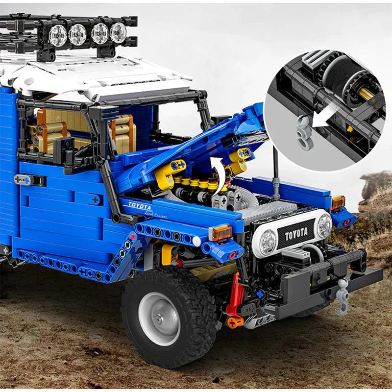 Classic Land Cruiser FJ40 Off-Road 4x4 | 2101pcs