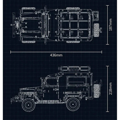 Classic Land Cruiser FJ40 Off-Road 4x4 | 2101pcs
