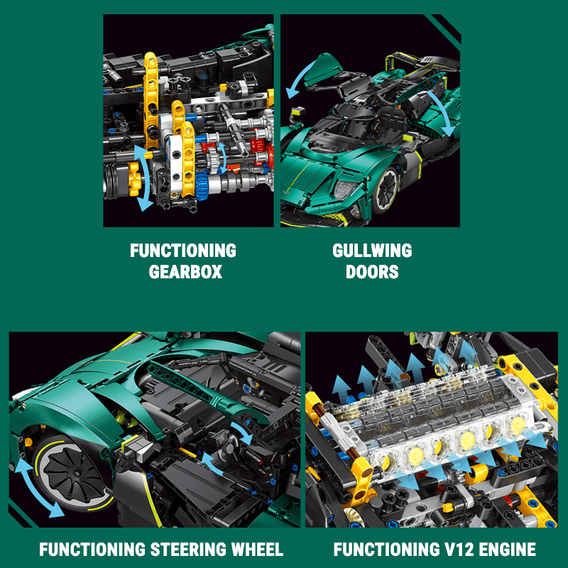 Valkyrie LM V12 Hybrid Hypercar | 3886pcs