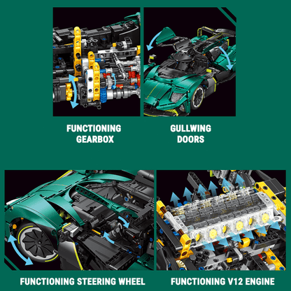 Valkyrie LM V12 Hybrid Hypercar | 3886pcs