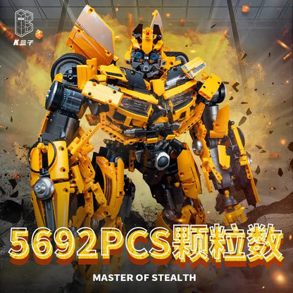 Transformation DJ Rambo Man Mech Robot Bricks Toy | 5692pcs