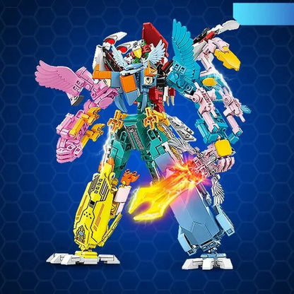Transformation Flying Birds Robot Sky Knight | 693pcs