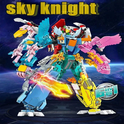 Transformation Flying Birds Robot Sky Knight | 693pcs