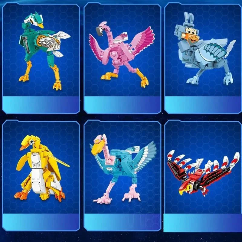 Transformation Flying Birds Robot Sky Knight | 693pcs