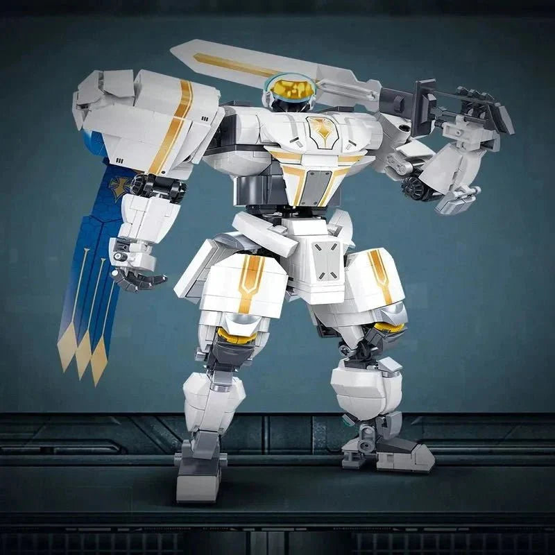 Transformed Super Mecha Arthur Robot Warrior Bricks Toy | 660pcs