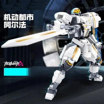 Transformed Super Mecha Arthur Robot Warrior Bricks Toy | 660pcs