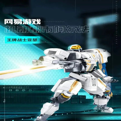 Transformed Super Mecha Arthur Robot Warrior Bricks Toy | 660pcs