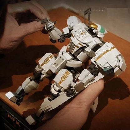Transformed Super Mecha Arthur Robot Warrior Bricks Toy | 660pcs