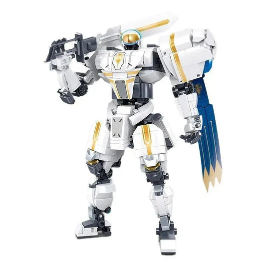 Transformed Super Mecha Arthur Robot Warrior Bricks Toy | 660pcs
