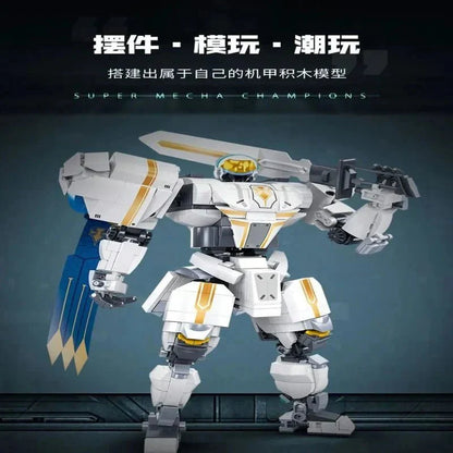 Transformed Super Mecha Arthur Robot Warrior Bricks Toy | 660pcs