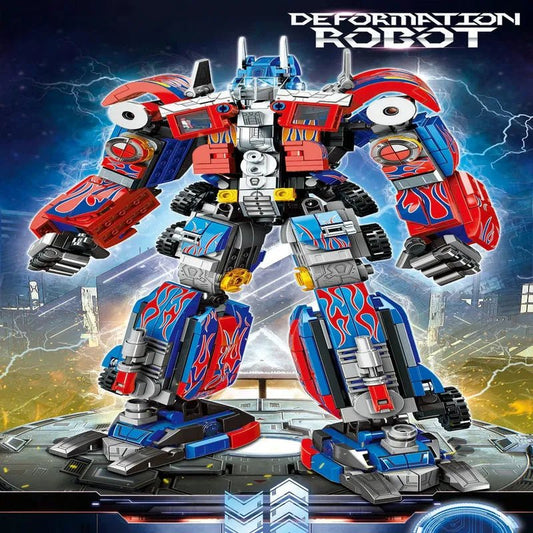 Transformer Optimus Prime Robot | 813pcs