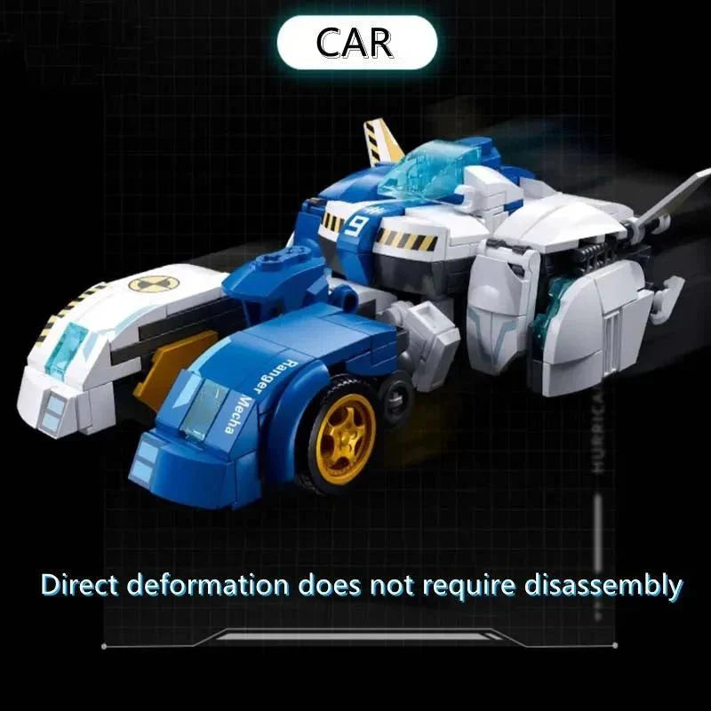 Transformer Safety Pioneer Mecha Warrior Bricks Toy | 524pcs