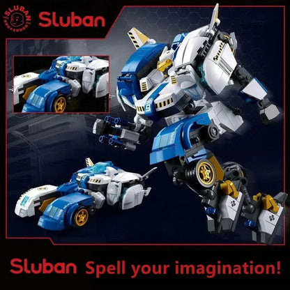 Transformer Safety Pioneer Mecha Warrior Bricks Toy | 524pcs