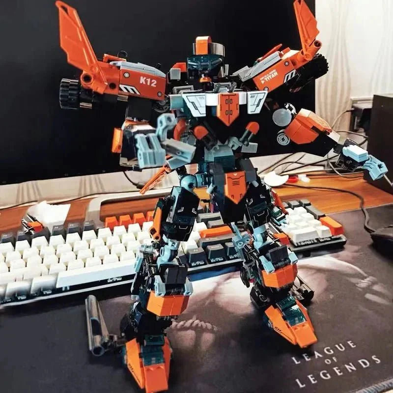 Transformer Titan Knight Mecha Robot Warrior | 996pcs