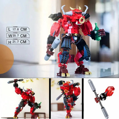 Transformers Bull Demon Mecha Warrior Bricks Toy | 606pcs