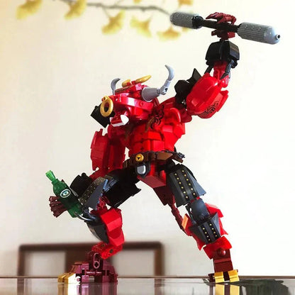 Transformers Bull Demon Mecha Warrior Bricks Toy | 606pcs