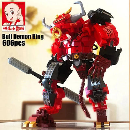 Transformers Bull Demon Mecha Warrior Bricks Toy | 606pcs