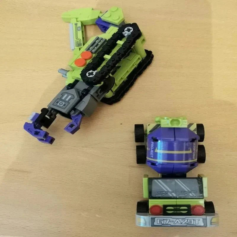 Transformers Mecha Robot Engineering Vehicle Bricks Toy | 709pcs